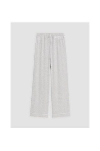 Lcw Dream Gri Gömlek Yaka Kadın Pijama Takım