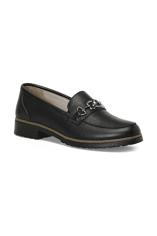 Polaris 105077.z6fx Siyah Kadın Loafer 000000000102202582 Siyah