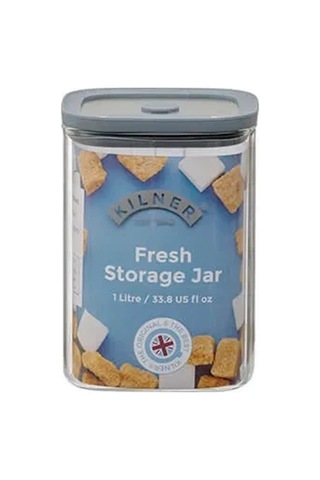 Kilner Fresh Saklama Kabı Kare 1 Litre Çok Renkli