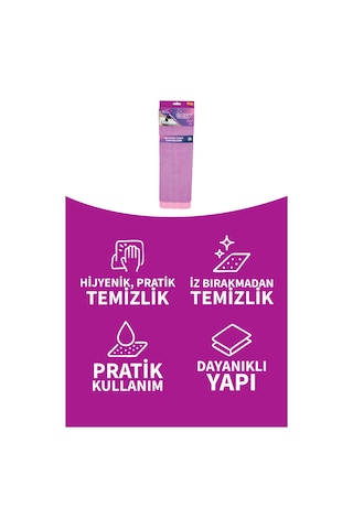 Easy Mikrofiber Temizlik Bezi 2' Li Paket Üçlü Set Gri
