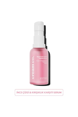 Kırışıklık Karşıtı Peptit Serum Aydınlatıcı Niacinamide Hyaluronik Asit Tüm Cilt Tipleri