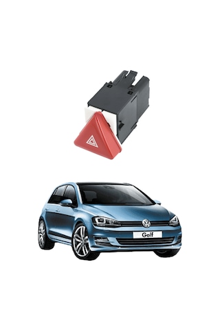 Kraw Flaşör Anahtarı Vw Golf V & Jetta Uyumlu 4 Pin