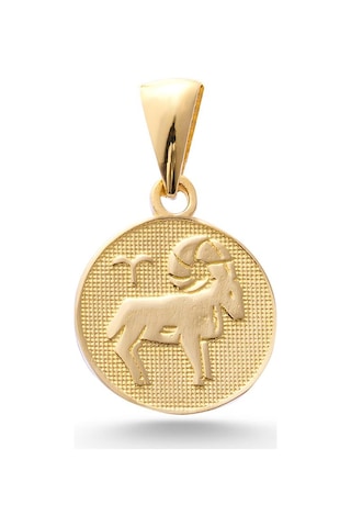 Sefa Gold 14 Ayar Altın Koç Burcu Kolye Ucusfklu026