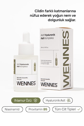 Aktif Hyaluronik Asit Serum Spf50+ Güneş Kremi Avantajlı Set