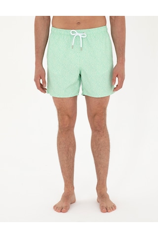 Pierre Cardin Erkek Fıstık Deniz Şortu 50289579-vr087 Açık Yeşil