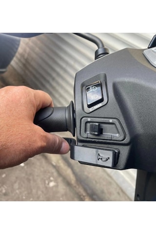 Mepa Honda Activa 125 Korna Düğmesi Uzatma Kolu - Özel 3d Tasarım Najmaddin Standart