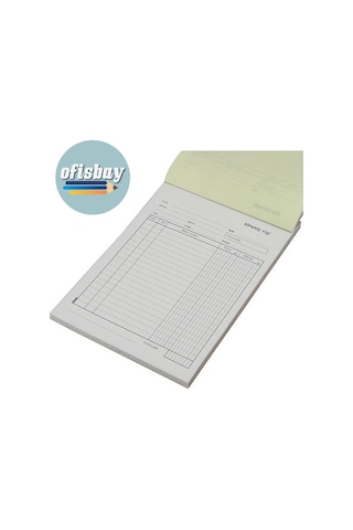 Dilman Sipariş Fişi Otokopili 2 - 50 12 Li Paket N11.3266