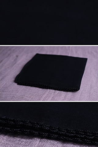 Siyah 90X90 Cm Iç Tülbent Pamuklu 1007K_01 Siyah