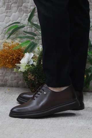 Pierre Cardin 14206 Kahve Hafif Taban Hakiki Deri Erkek Ayakkabı 001