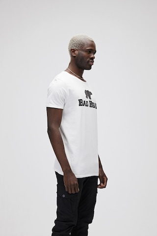 Bad Bear Erkek Logo Baskılı T-Shirt 19.01.07.002 Beyaz