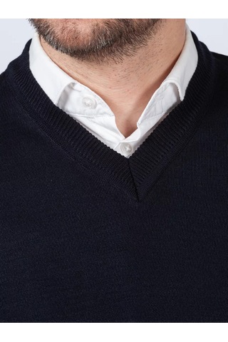 Rew Mark Düz Renkli Yün Yelek 46449426 Mavi