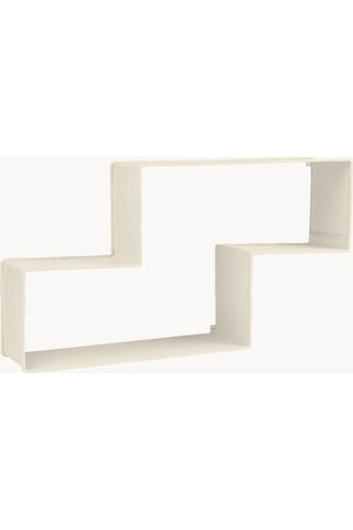 Dedal Metal Saclı Duvar Rafı Dekoratif Bej