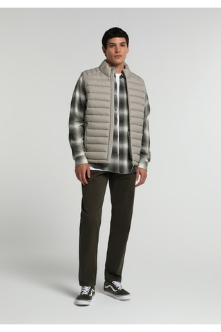 Colin's Colins Slim Fit Dik Yaka Fermuarlı Astarlı Erkek Bej Yelek Cl1082936 Q1.v1 Lbg Light Beige