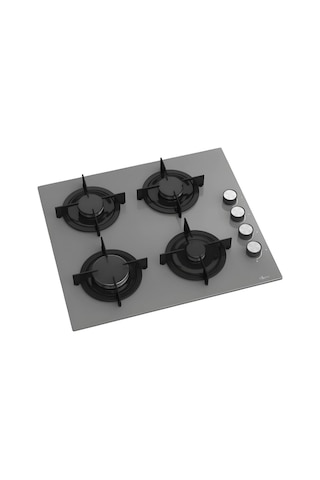 Gl General GLO 208CPR Bask 60 CM Cam Ankastre Ocak Gri