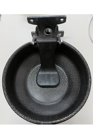 Büyükbaş- 3 Litre Çelik Gövdeli- Dilli Hayvan Suluk - 5 Adet