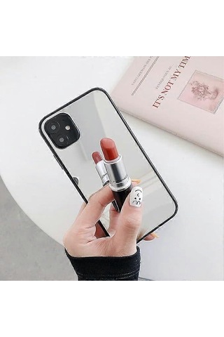 İphone 15 Aynalı Kılıf, Kadınlar Ve Kızlar İçin Deforme Olmayan Tasarımlı Aynalı Kılıf, Her Zaman Makyaj İçin Mükemmel Diğer