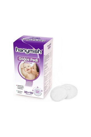 Hanymish 1021 Göğüs Pedi 40 Adet Hanymish 1021 Göğüs Pedi 40 Adet