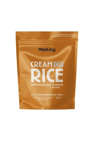 Mealjoy Cream Of Rıce Karamelize Bisküvi 1000g Pirinç Kreması 20 Servis
