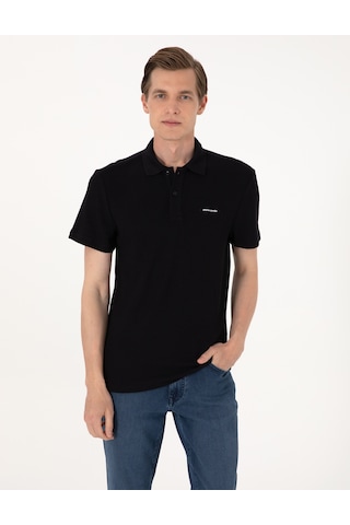 Pierre Cardin Erkek Siyah Tişört 50309946-vr046 Siyah