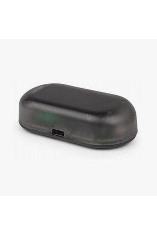 Alarm Araç İçin Caydırıcı Solar Şarj Olan Güçlü Yapışkanlı Işıklı Plastik Mini Sahte Alarm