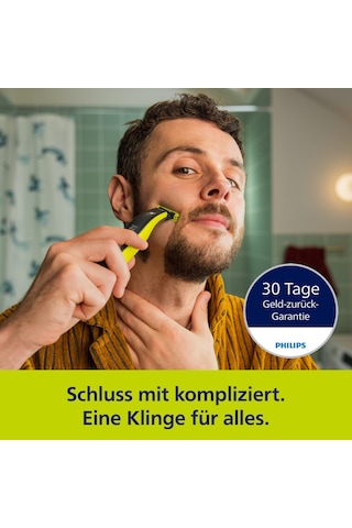 Philips Oneblade Pro 360 Yüz Ve Vücut - Elektrikli Tıraş Makinesi, Düzeltici Ve Vücut Bakım Seti, 2x 360 Bıçak, Hassas Tarak, 2x Vücut Aparatı, Seyahat Çantası, Yüz Ve Vücut İçin Qp6552/30