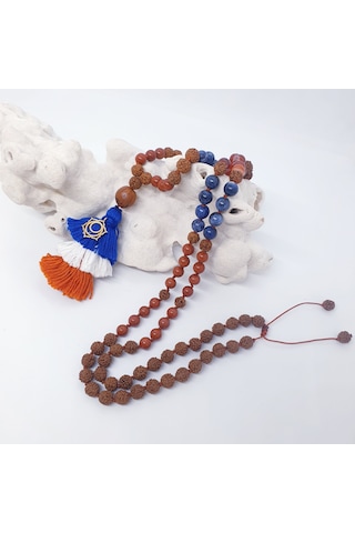 Sakral Çakra 108 Mala Kolyesi Rose Gold