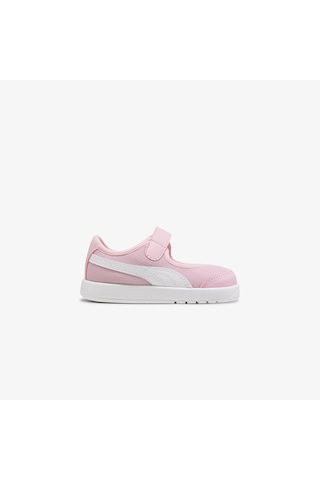 Puma Courtflex V3 Lina V Çocuk Pembe Spor Ayakkabı 400579