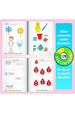 Adeda 4-7 Yaş Easy Dikkati Güçlendirme Kitabı B