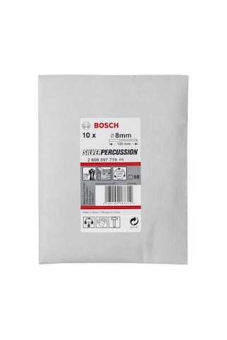 8 X 120 Mm Beton Matkap Ucu, 10'lu Ekonomik Paket