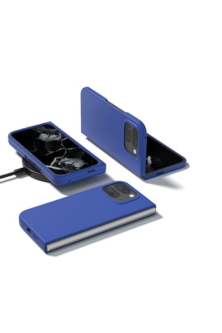 Google Pixel 9 Pro Fold İçin Mat Yüzey Sert Plastik Kılıf-al8848