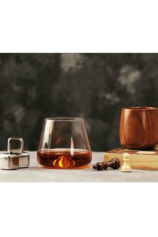 1 Adet Tasarımcı Whiseddy Girdap Viski Kaya Cam Verre Viski Tumbler Xo Chivas Konyak Brendi Snifter Kırmızı Şarap İçme Gözlük Kupası Eski Moda Cam Açık Gri