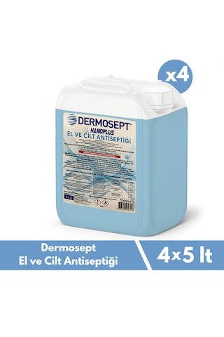 Dermosept Handplus El Dezenfektanı 4 x 5 L