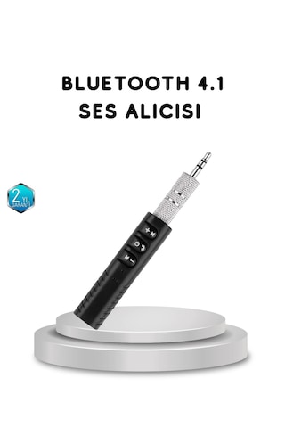 Zenvia Mini Bluetooth Ses Alıcısı 3.5mm Girişli Kablosuz Müzik Adaptörü Znv2026