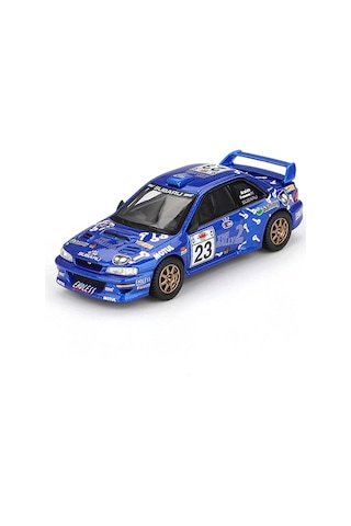 Mını Gt 1:64 Subaru Impreza Wrc99 23 2000 Acropolis Rally Blister Paket Diecast Model Araba Mavi