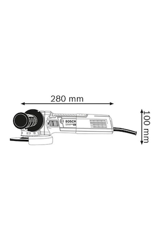 Bosch Gwx 9 115 S X-Lock Özellikli Devir Ayarlı Avuç Taşlama 900 Watt - 06017B1000