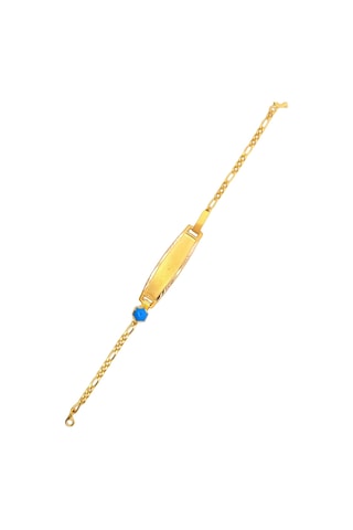 Cigold Taşlı Çocuk Bileklik 14 Ayar Altın 1.50 Gr Oa-c11303029262 Renkli Çok Renkli