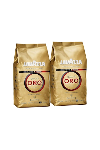 Lavazza Qualita Oro Çekirdek Kahve 2 x 1 KG