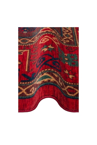 Hoom Rugs Cadis Kdm 04 Red Vintage El Emeği Yüksek Kara Tezgah Halısı Kırmızı