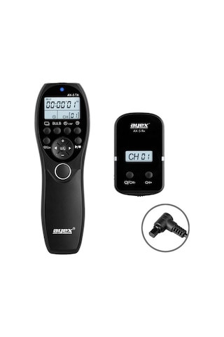 Ayex AX-5 N3 Canon İçin Dijital Zaman Ayarlı Kablosuz Kumanda