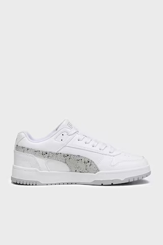 Puma Rbd Game Low Graffiti Jr Puma White-ash Erkek Beyaz Günlük Ayakkabı Ayakkabı 39257001