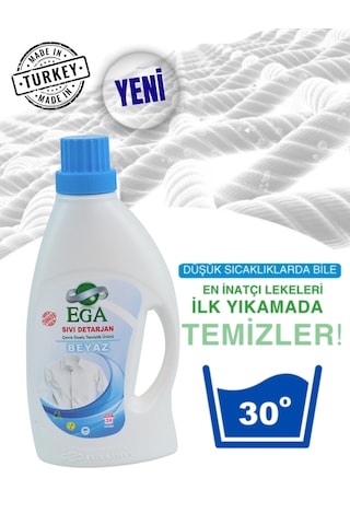 Beyaz Sıvı Yıkama Deterjanı 4x 1100 Ml 4 L