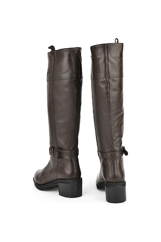 Ziya, Kadın Hakiki Deri Çizme 15319z8006 Kahve 15319z8006 300 Kahve