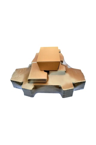 Hamburger Kutusu 24x17x8 Cm-100 Adetli