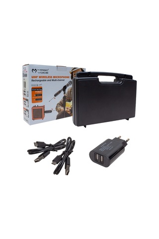 Ayt Magicvoice Mv-19589 Mini Kablosuz Enstrüman Mikrofonu Uhf Kablosuz Mikrofon