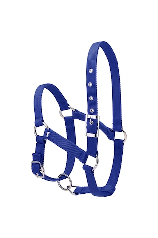 Ximistore9 Dayanıklı 6mm Kalın At Başlığı - Ayarlanabilir L Boy Mavi