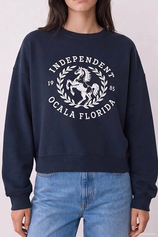 Quzu 27kswt02839 Lacivert Sweatshirt