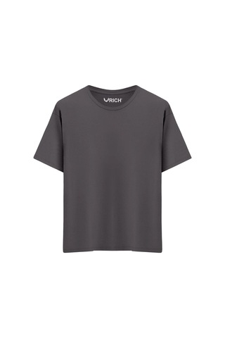 Erkek 4 Lü Paket %100 Pamuk Oversize Tişört Basic Bisiklet Yaka Kısa Kollu T-shirt Lacivert