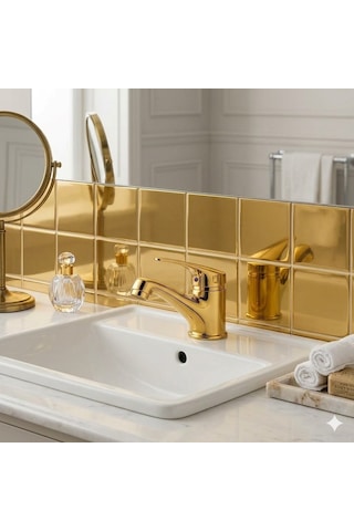 Gold Sabit Lavabo