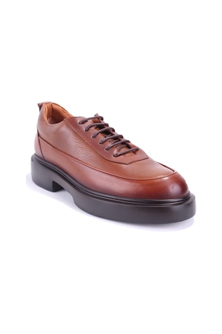 Dagoster Dma78-27513 Taba Ortopedik Klasik Spor Erkek Deri Ayakkabı taba
