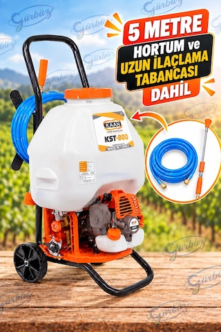 Kaan Kst800By Arabalı Sırt Ilaçlama Makinesi 25 L Kaan Kst800By Arabalı Sırt Ilaçlama Makinesi 25 L
